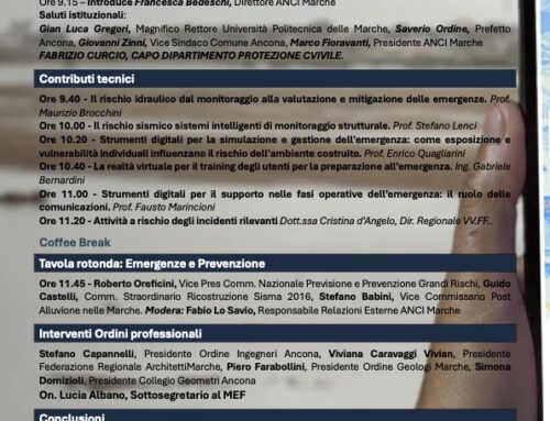 ANCI – “Emergenza e Transizione Digitale”: se ne parla venerdì 19 aprile all’Aula Magna della Facoltà di Agraria di Univpm.